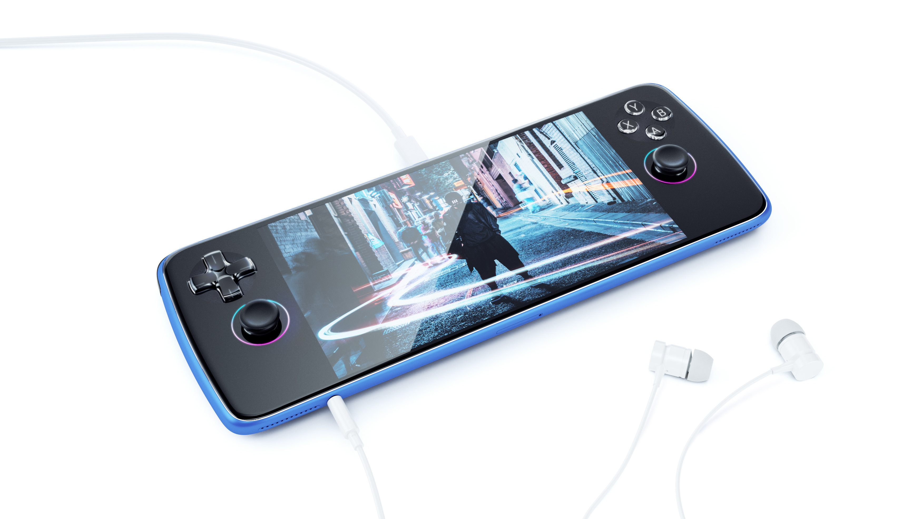 Android gaming console visuals